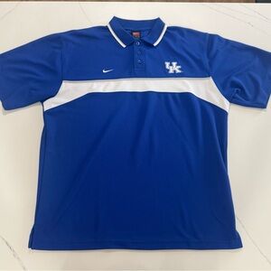 Nike Team Kentucky Wildcats Polo Shirt 💙🐾 (UK / NCAA)